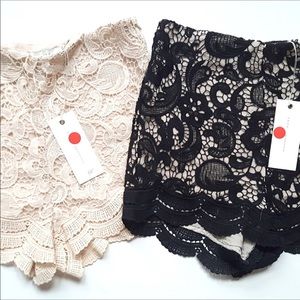 NWT Lush Boutique Woman’s Eyelet Lace Lingerie